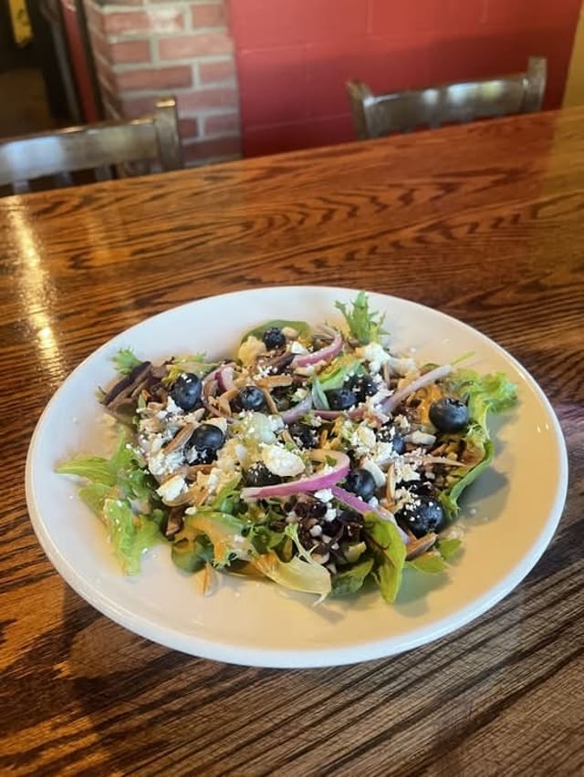 Small Blueberry Feta Salad.